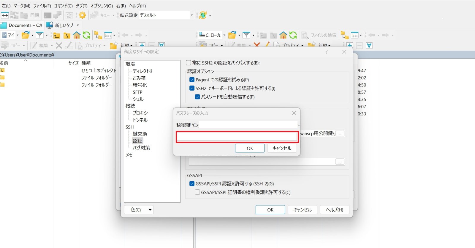 WinSCP設定06