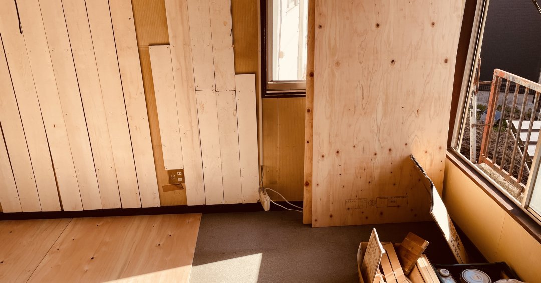 合板は車で20分程のホームセンターで購入しました